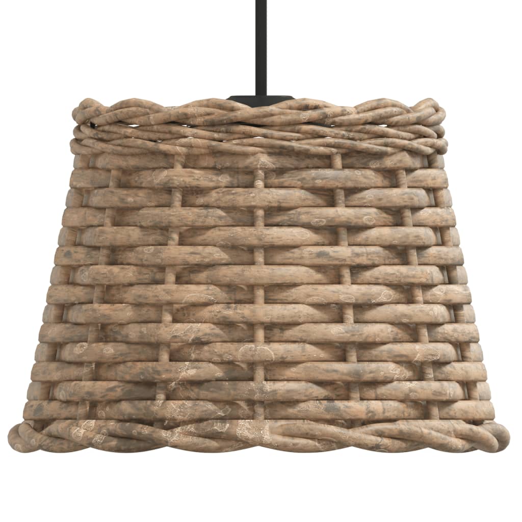 Plafondlampenkap Ø20X15 Cm Wicker Bruin