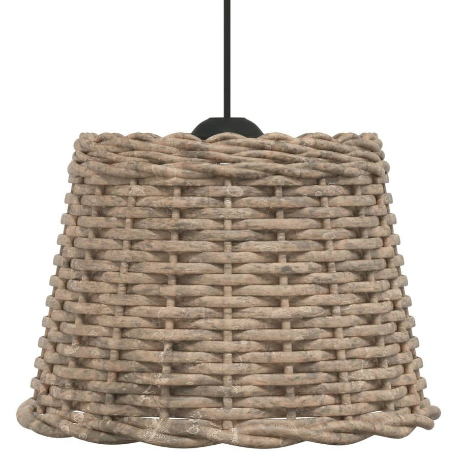 Plafondlampenkap Ø30X20 Cm Wicker Bruin