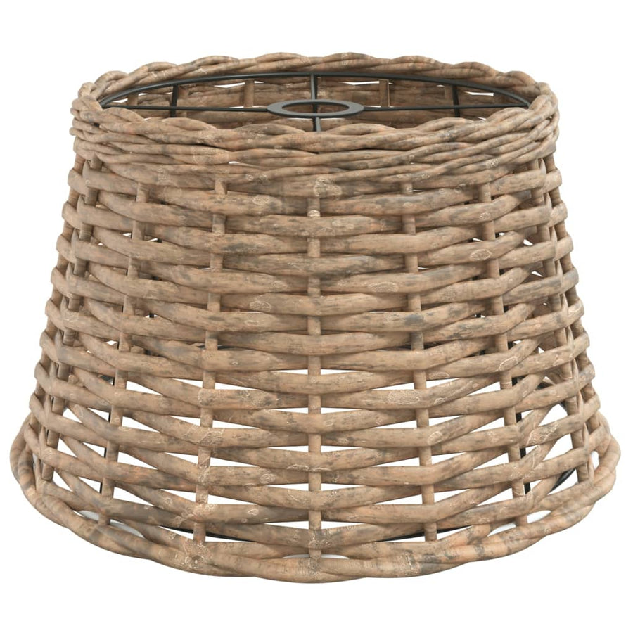 Plafondlampenkap Ø38X23 Cm Wicker Bruin