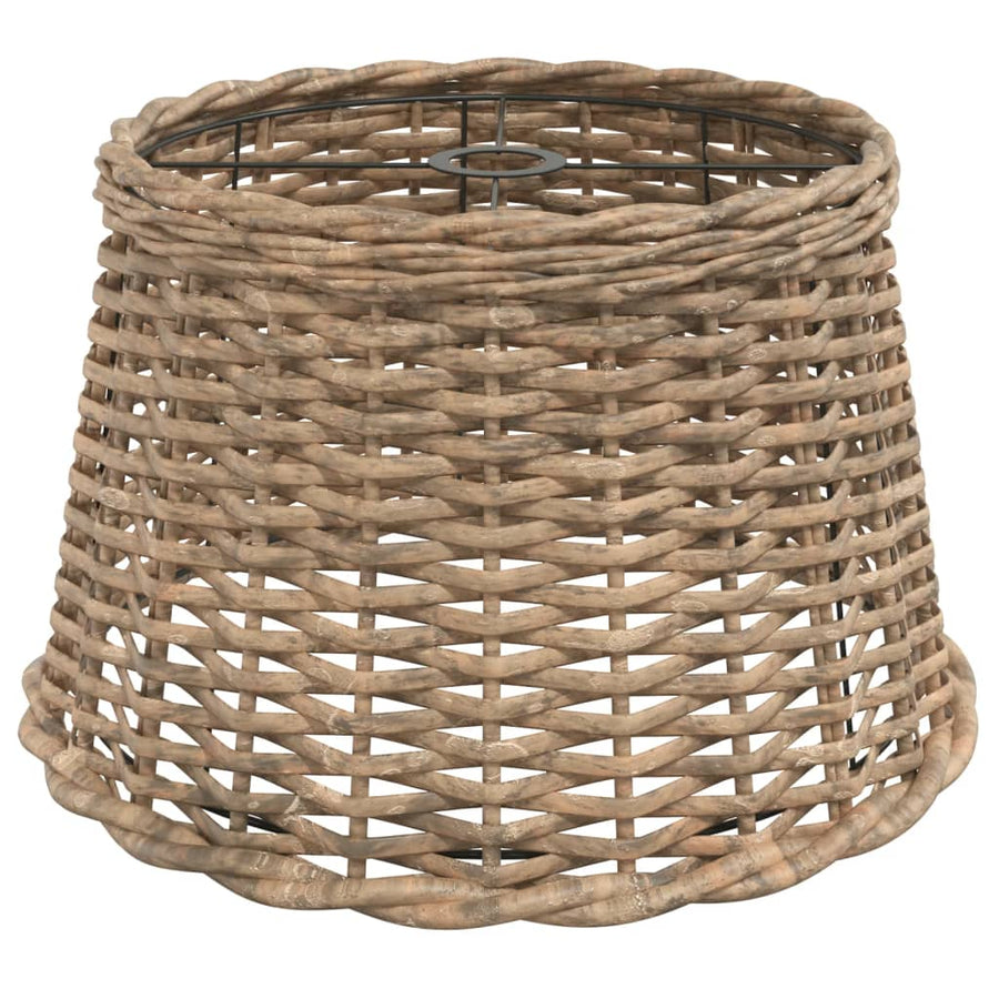 Plafondlampenkap Ø45X28 Cm Wicker Bruin