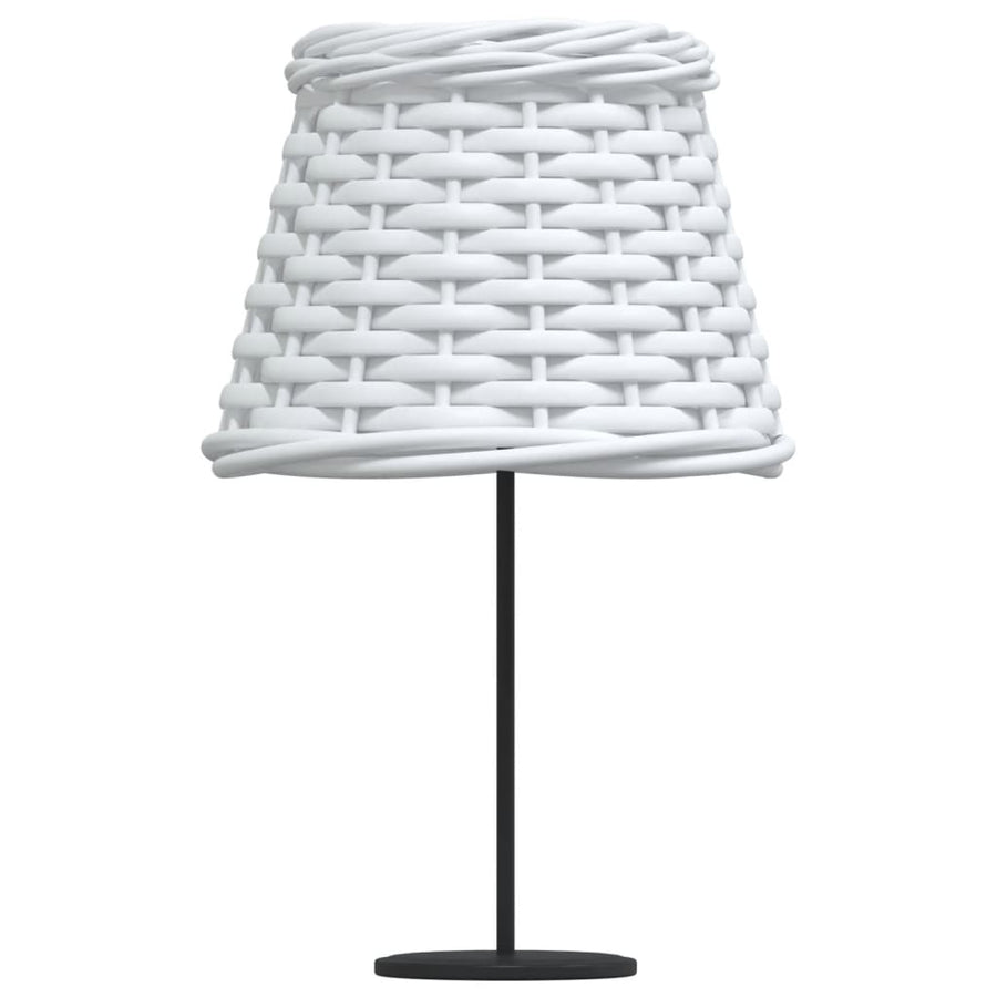 Lampenkap Ø15X12 Cm Wicker Wit