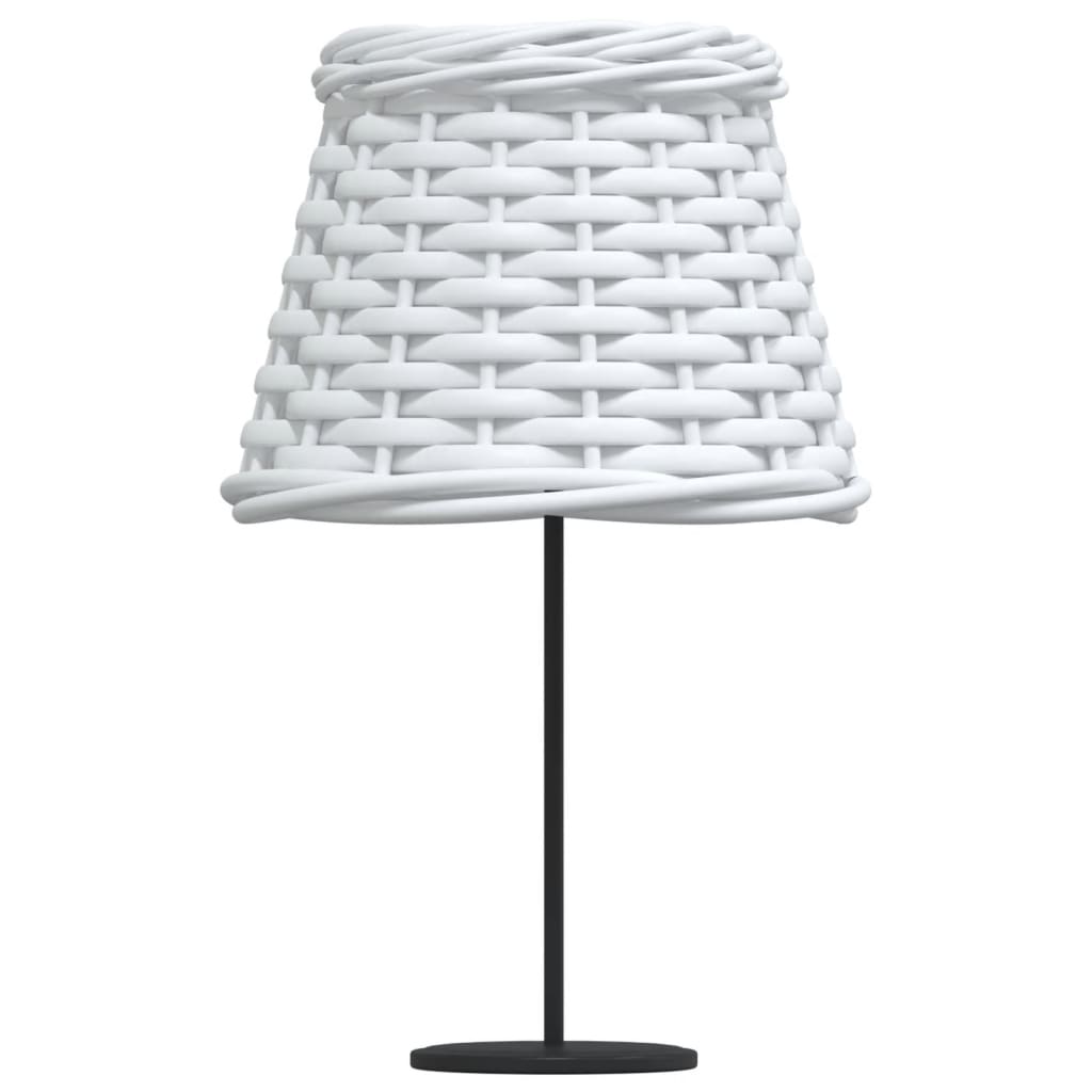Lampenkap Ø15X12 Cm Wicker Wit
