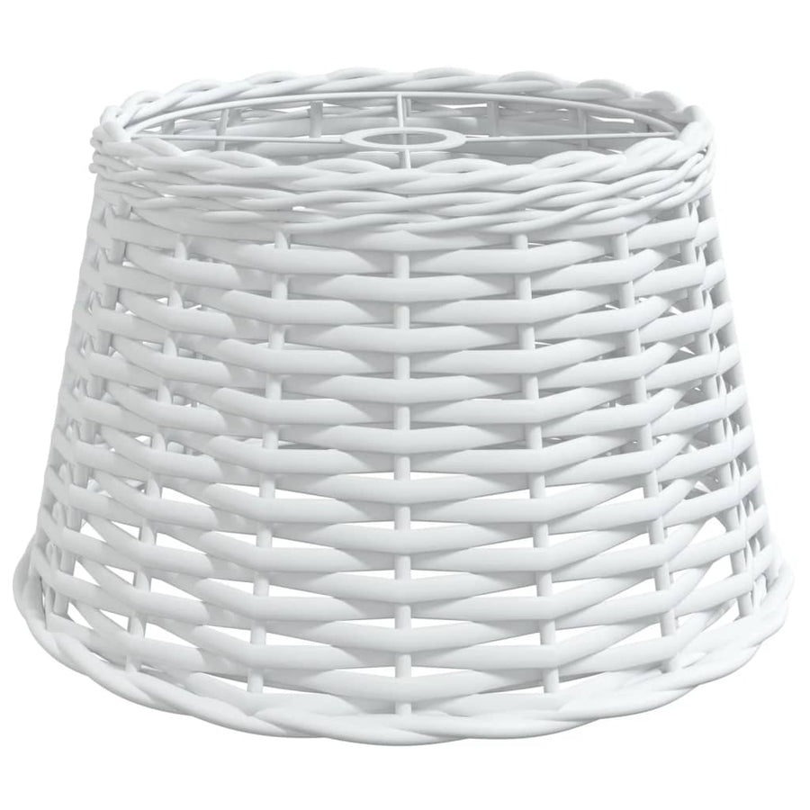 Lampenkap Ø38X23 Cm Wicker Wit