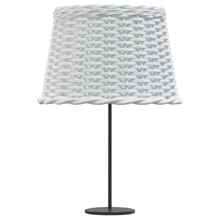 Lampenkap Ø40X26 Cm Wicker Wit