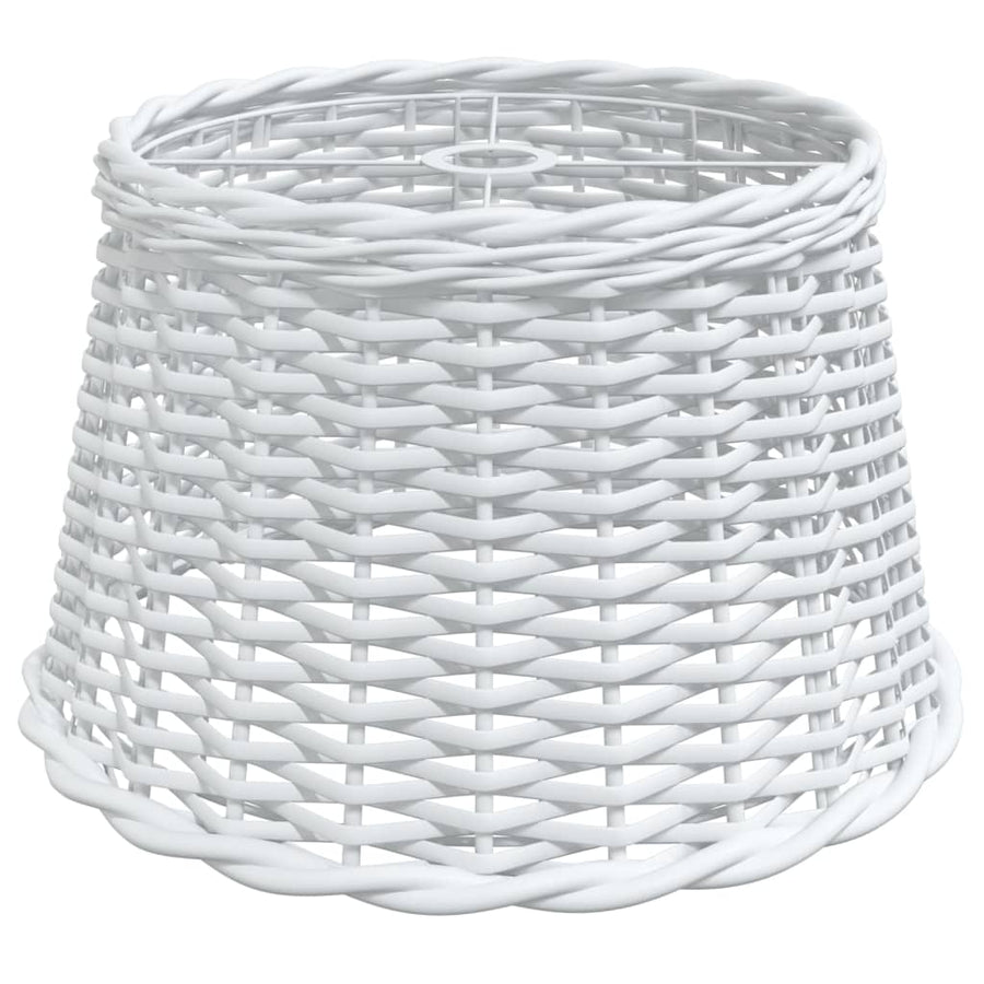 Lampenkap Ø45X28 Cm Wicker Wit