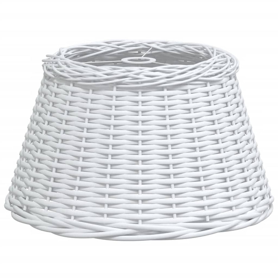 Lampenkap Ø50X30 Cm Wicker Wit