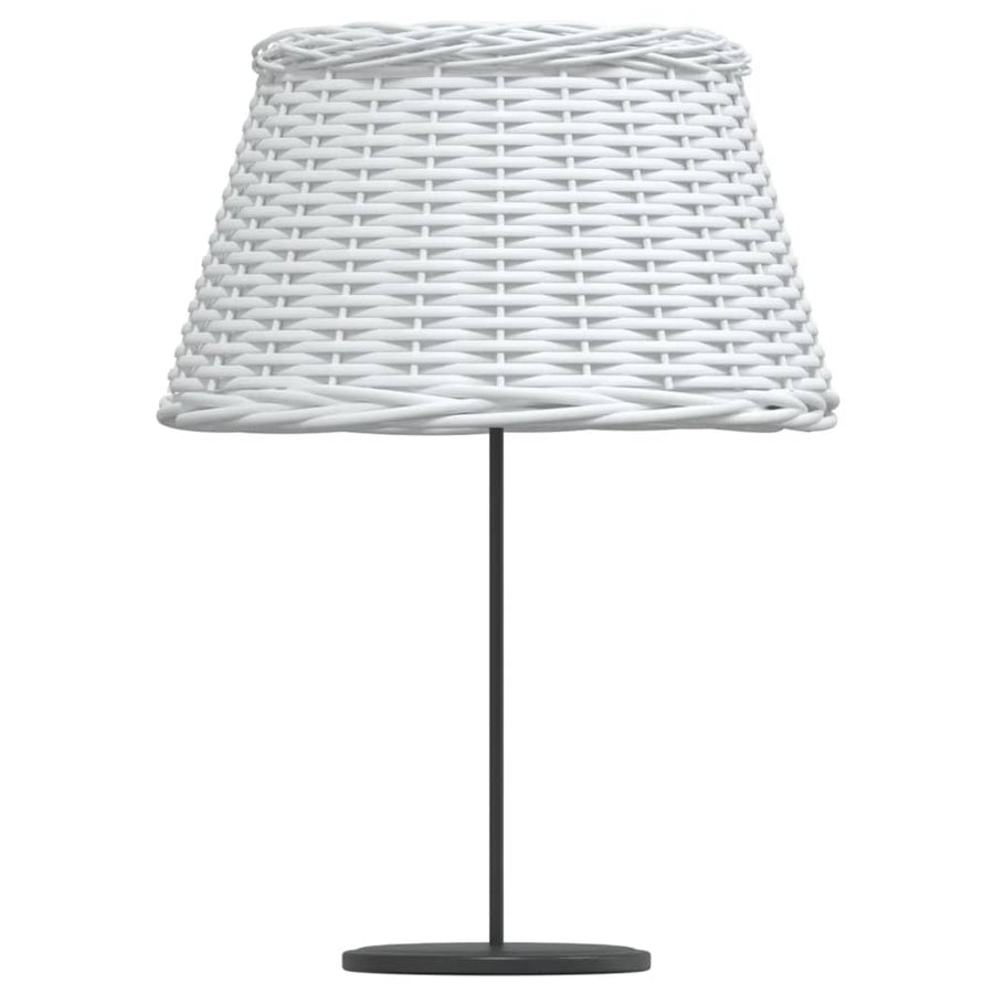 Lampenkap Ø50X30 Cm Wicker Wit