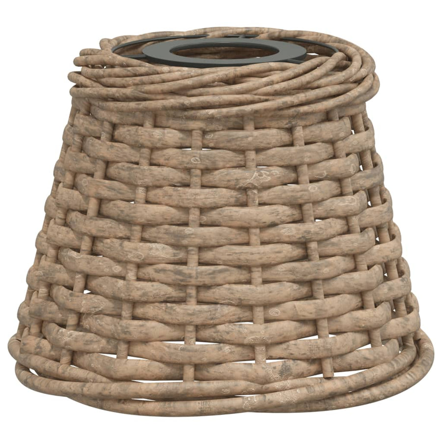 Lampenkap Ø15X12 Cm Wicker Bruin