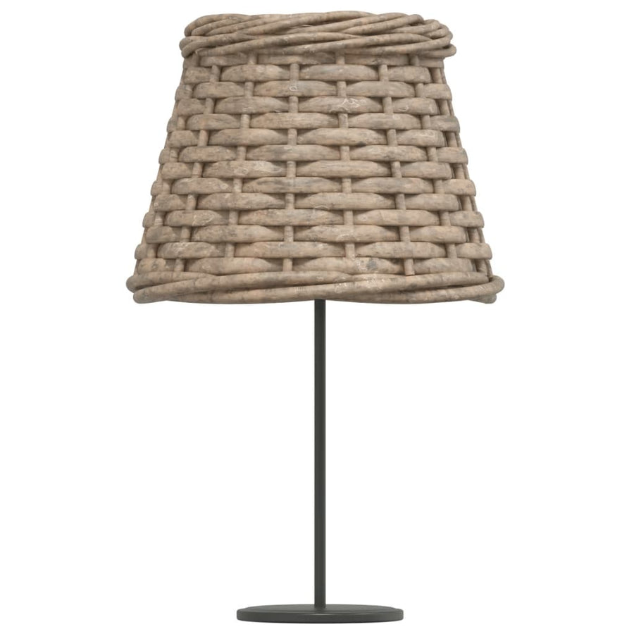 Lampenkap Ø15X12 Cm Wicker Bruin