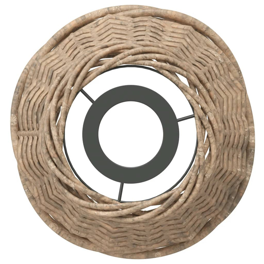 Lampenkap Ø15X12 Cm Wicker Bruin
