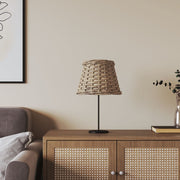 Lampshade Ø15x12 cm wicker brown