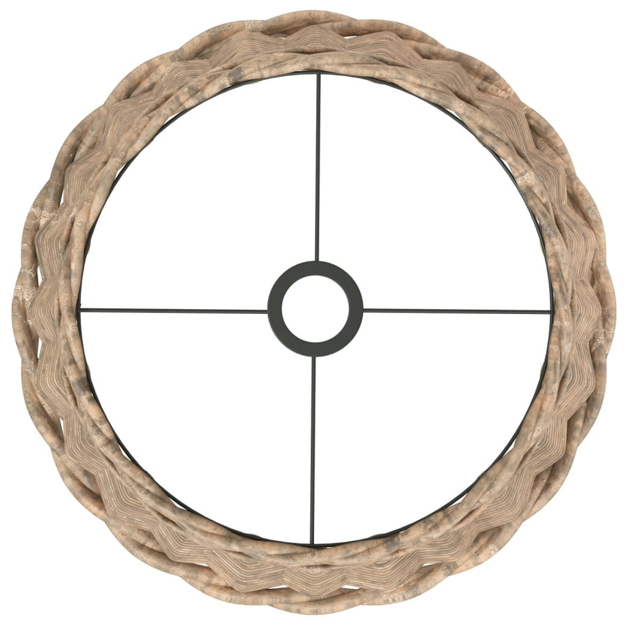 Lampenkap Ø40X26 Cm Wicker Bruin