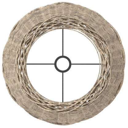 Lampenkap Ø50X30 Cm Wicker Bruin Ø 50 x 30 cm