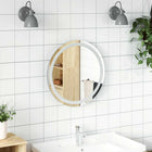Badkamerspiegel rond 50 cm LED