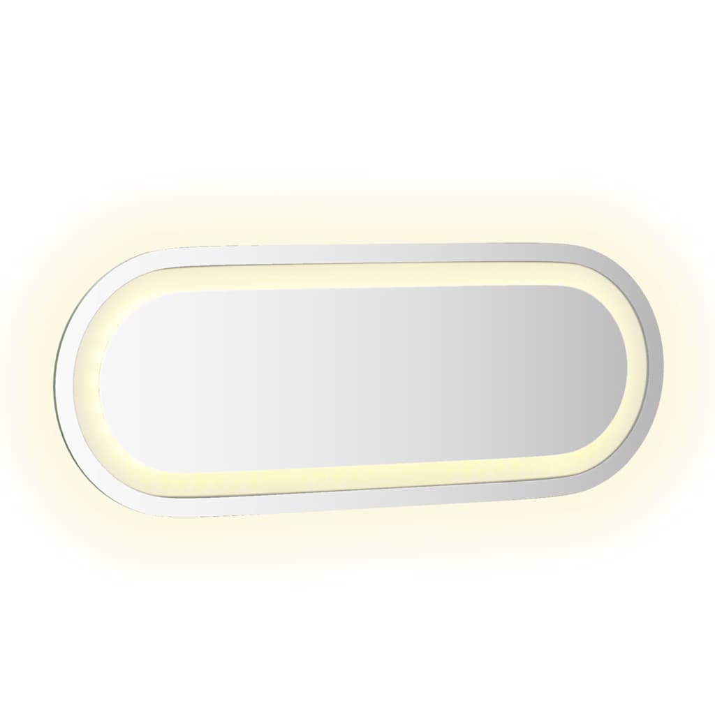 Badkamerspiegel LED 40x15 cm ovaal