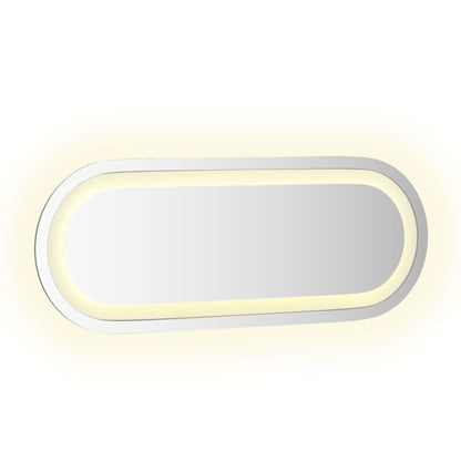 Badkamerspiegel LED 40x15 cm ovaal