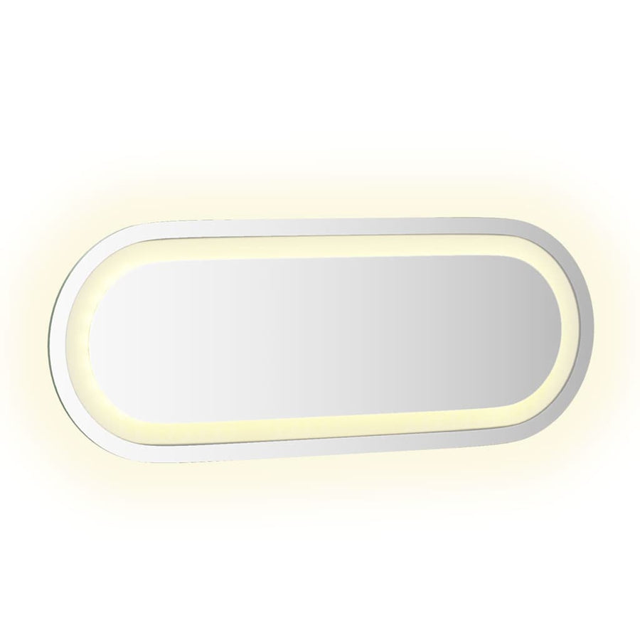 Badkamerspiegel LED 40x15 cm ovaal