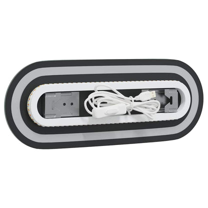 Badkamerspiegel LED 40x15 cm ovaal