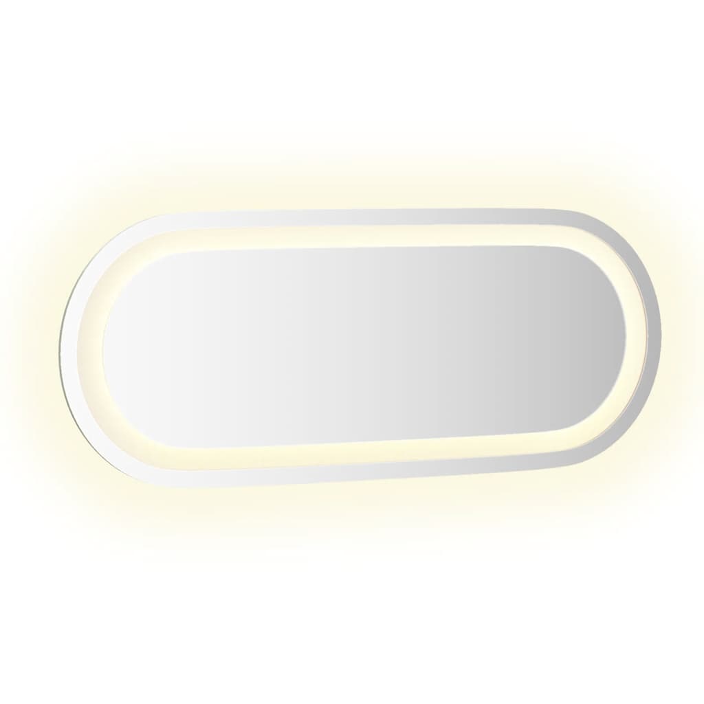 Badkamerspiegel LED 50x20 cm ovaal