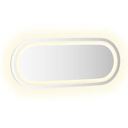 Badkamerspiegel LED 50x20 cm ovaal