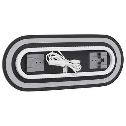 Badkamerspiegel LED 50x20 cm ovaal