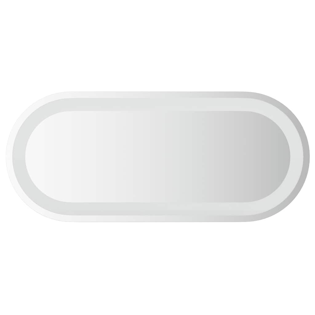 Badkamerspiegel LED ovaal 70x30 cm