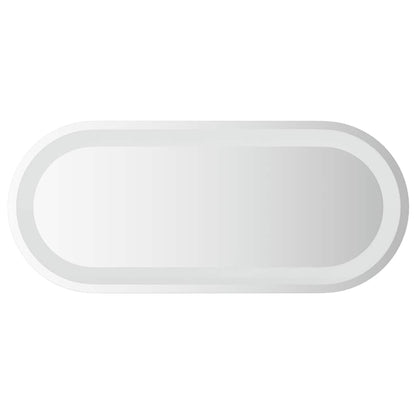 Badkamerspiegel LED ovaal 70x30 cm