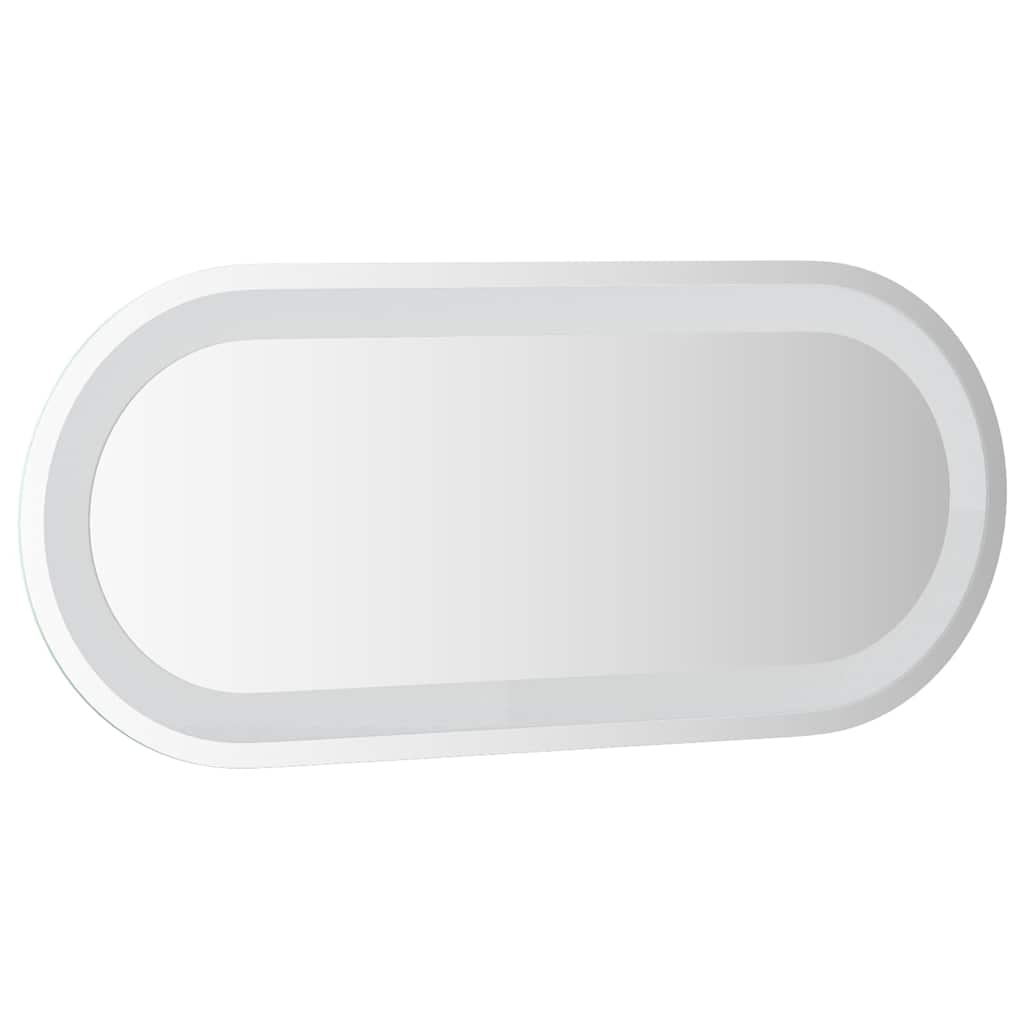 Badkamerspiegel LED ovaal 70x30 cm
