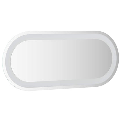 Badkamerspiegel LED ovaal 70x30 cm