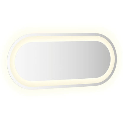Badkamerspiegel LED ovaal 70x30 cm