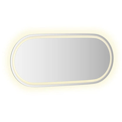 Badkamerspiegel Led Ovaal 100 x 45 cm