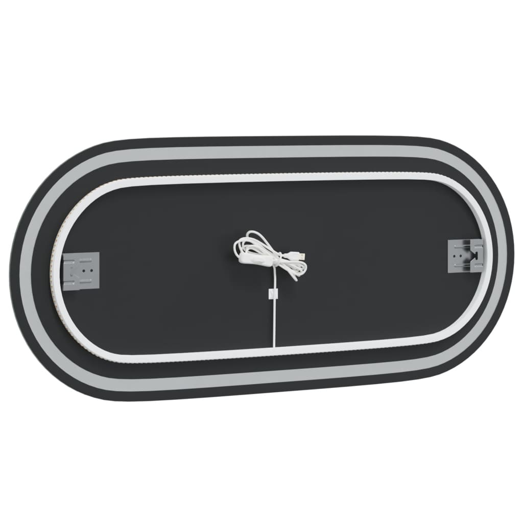 Badkamerspiegel Led Ovaal 100 x 45 cm