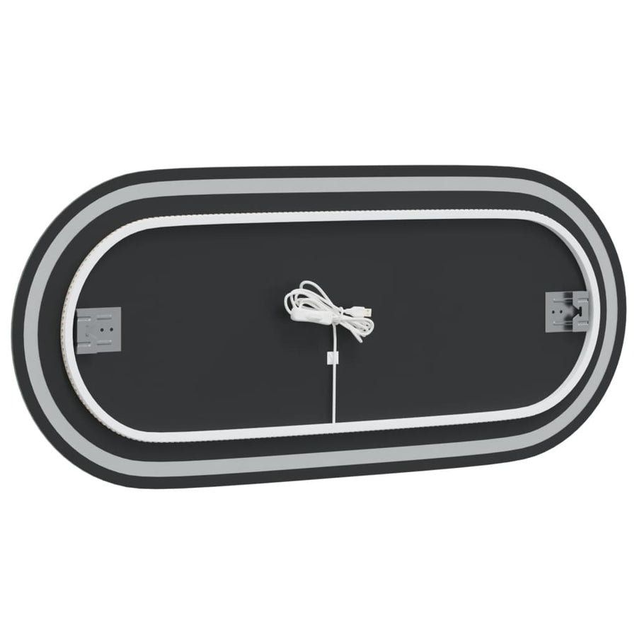 Badkamerspiegel Led Ovaal 100 x 45 cm