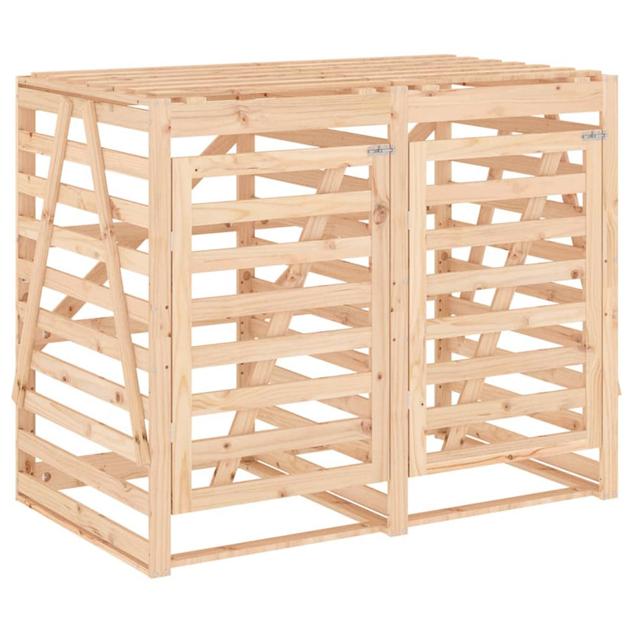 Containerberging Dubbel Massief Grenenhout Natuurlijk grenenhout