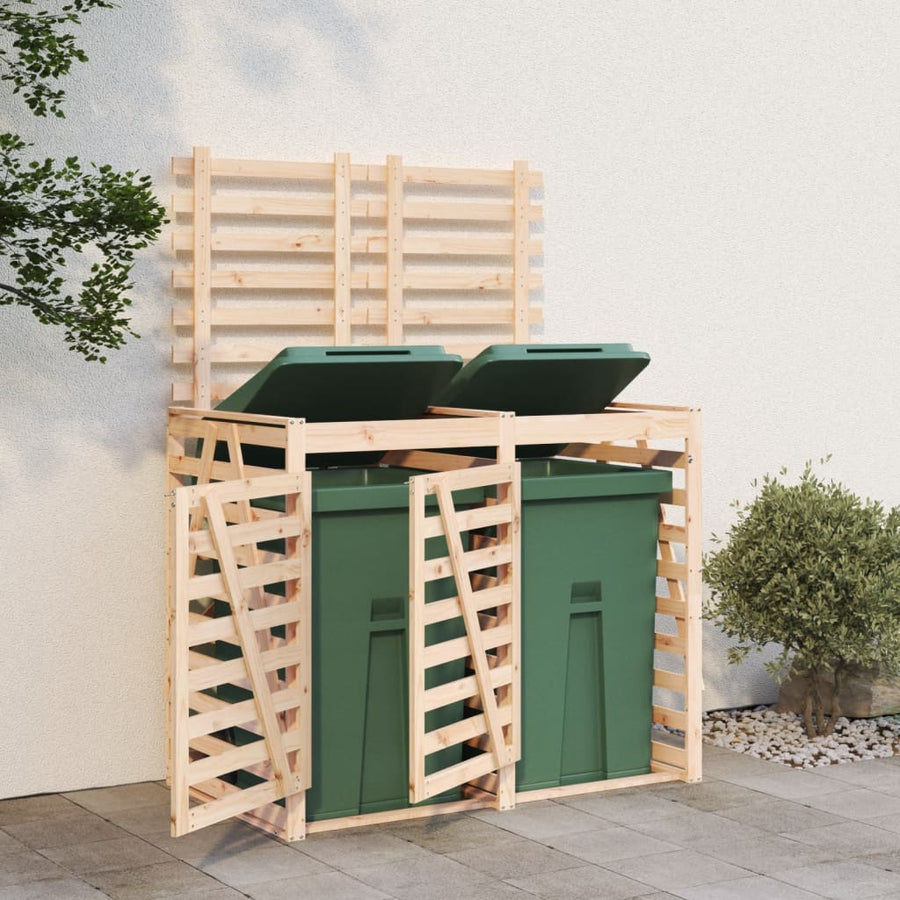 Containerberging Dubbel Massief Grenenhout Natuurlijk grenenhout