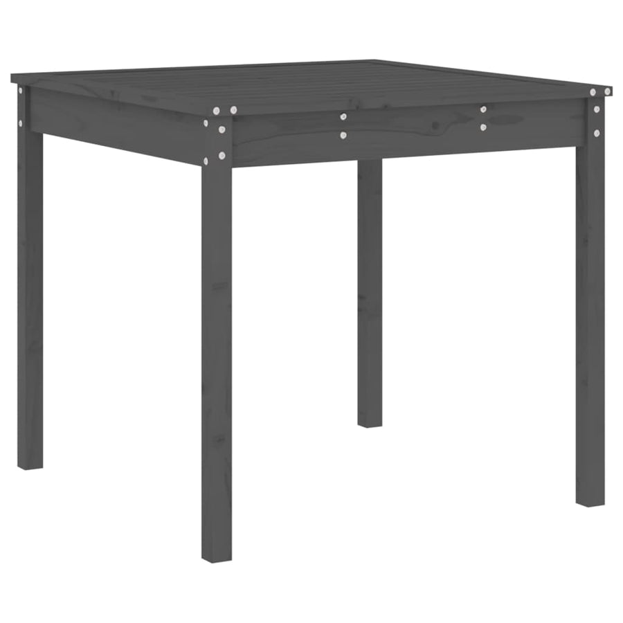 -Delige Bistroset Massief Grenenhout Grijs Grijs grenenhout