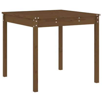 -Delige Bistroset Massief Grenenhout Honingbruin Honingbruin grenenhout