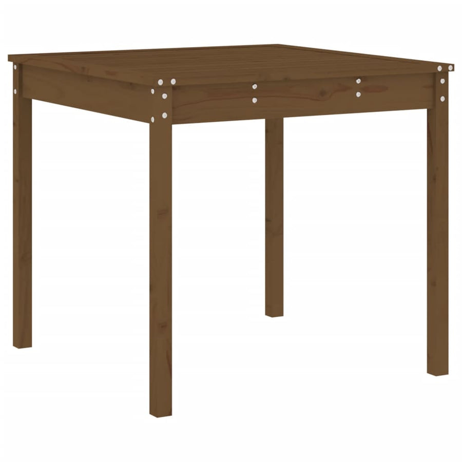 -Delige Bistroset Massief Grenenhout Honingbruin Honingbruin grenenhout