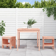 Bistroset 3-delig massief douglashout 82x82x76 cm