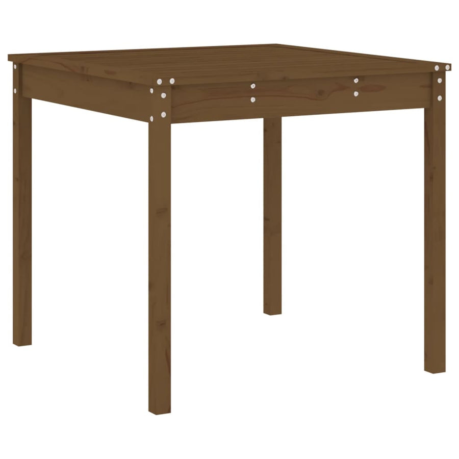 -Delige Tuinset Massief Grenenhout Honingbruin Honingbruin grenenhout