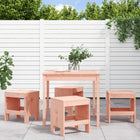 5-piece Solid Douglas Fir Garden Set
