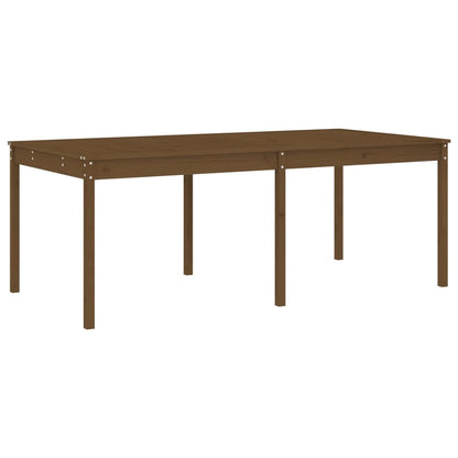-Delige Tuinset Massief Grenenhout Honingbruin Honingbruin grenenhout