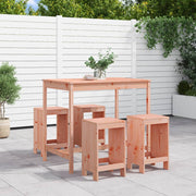Tuinset 5-delig massief douglashout