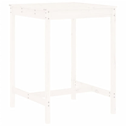 -Delige Barset Massief Grenenhout Wit Wit grenenhout