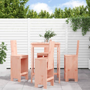 Tuinset 5-delig massief douglashout