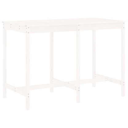 -Delige Barset Massief Grenenhout Wit Wit grenenhout