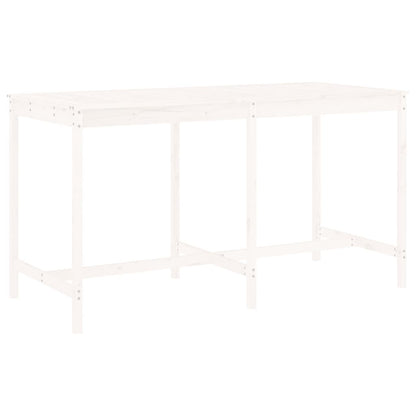 -Delige Barset Massief Grenenhout Wit Wit grenenhout