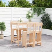 Barset 5-delig massief grenenhout