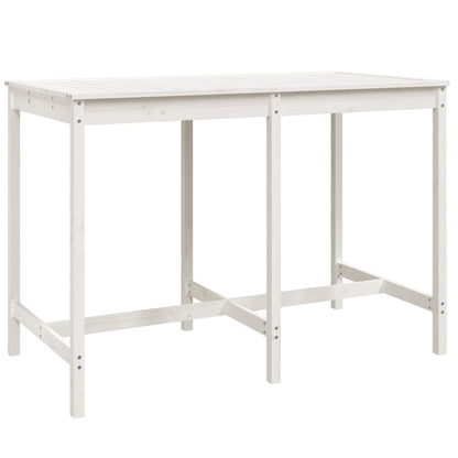 -Delige Barset Massief Grenenhout Wit Wit grenenhout