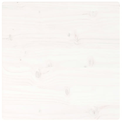 Tafelblad Vierkant 40X40X2,5 Cm Massief Grenenhout Wit
